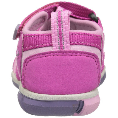 Sandalia Keen Seacamp II CNX Enfants Fucsia