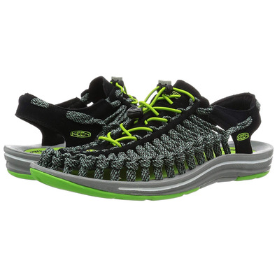 Sandalia Keen Uneek 8MM Noir/Gris/Verte