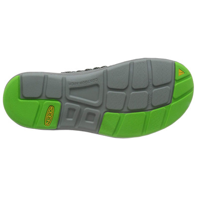 Sandalia Keen Uneek 8MM Noir/Gris/Verte