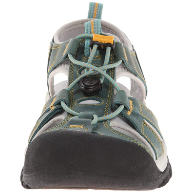 Sandalia Keen Venise Cuero W Bleu Minéral