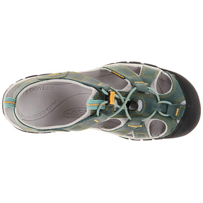 Sandalia Keen Venise Cuero W Bleu Minéral