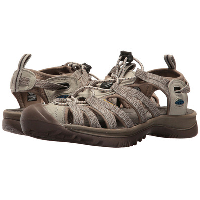 Sandalia Keen Whisper W Beige/Maron