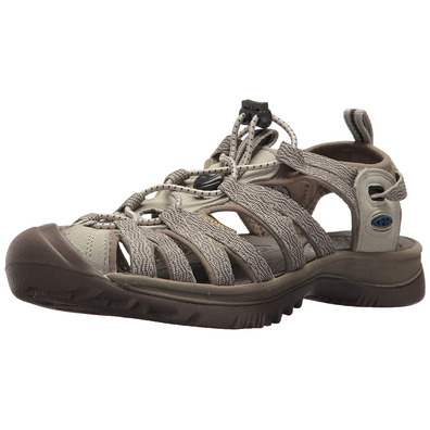Sandalia Keen Whisper W Beige/Maron