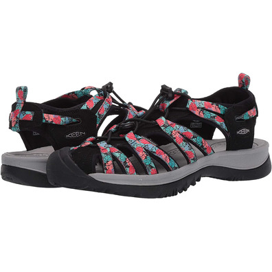 Sandalia Keen Whisper W Noir/Azul/Coral