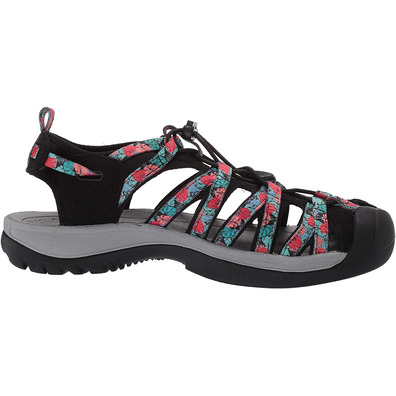 Sandalia Keen Whisper W Noir/Azul/Coral