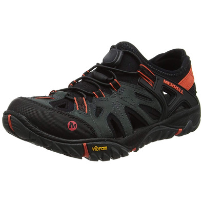 Sandalia Merrell All Out Blaze Sieve W Vert/Négro/Coral