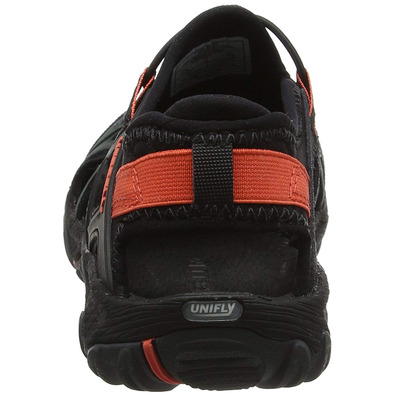 Sandalia Merrell All Out Blaze Sieve W Vert/Négro/Coral