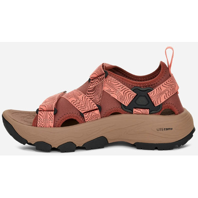 Sandale Teva Grandview Max W Grenat