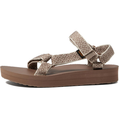 Sandale universelle Teva Midform marron/beige
