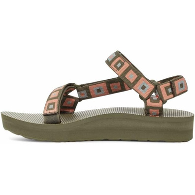 Sandale Teva Midform Universal W vert/corail