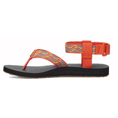 Sandale Teva Original Revive W Orange/Bleu