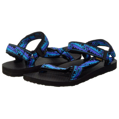 Sandalia Teva Original Bleu Universel/Négro