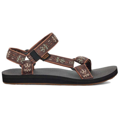 Teva Original Universal Sandale Marron/Vert/Beige