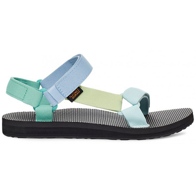 Sandales Teva Original Universal W Bleu / Vert