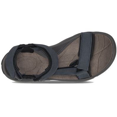 Sandale Teva Terra Fi Lite en cuir cobalt