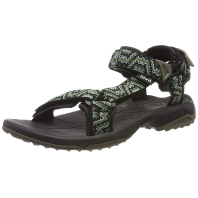 Sandalia Teva Terra Fi Lite Negro/Verte