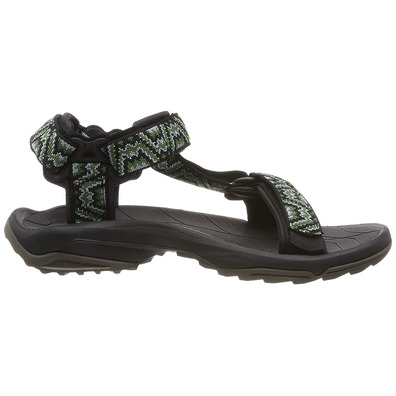 Sandalia Teva Terra Fi Lite Negro/Verte