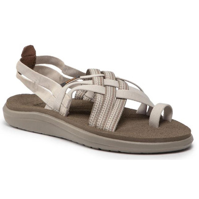 Teva Voya Strappy W Sandale Beige/Marron