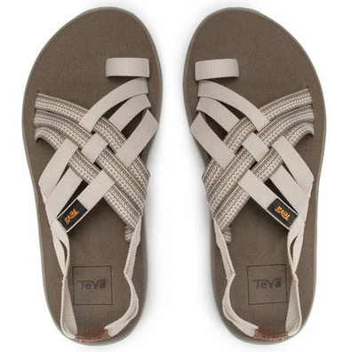 Teva Voya Strappy W Sandale Beige/Marron