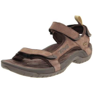 Sandalias Teva Tanza Cuir Marrón