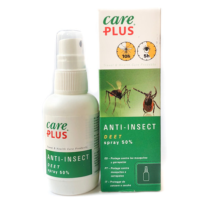 Spray anti-insectes Care Plus Deet 50%
