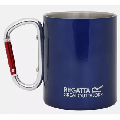 Mug de régate avec mousqueton, acier bleui