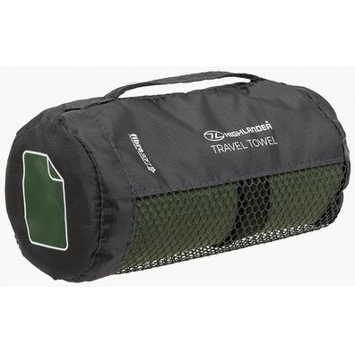 Serviette de voyage en microfibre Highlander XL vert