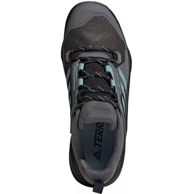 Chaussure Adidas Swift R3 GTX W Gris/Noir/Bleu