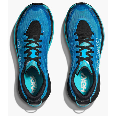 Chaussures Hoka Mafate 5 bleues