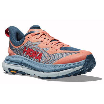 Chaussure Hoka Mafate Speed 4 W Gris/Rose