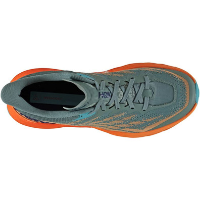 Chaussures Hoka Speedgoat 5 Aquamarine/Orange