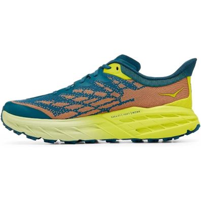 Chaussure Hoka Speedgoat 5 Bleu/lime/orange
