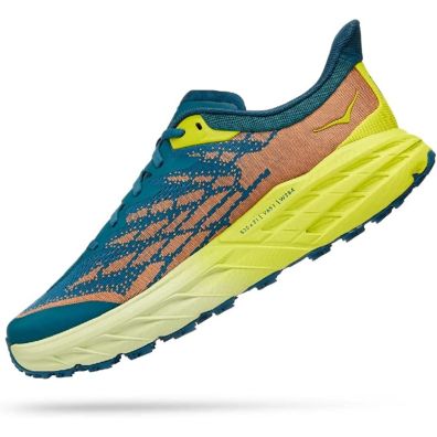 Chaussure Hoka Speedgoat 5 Bleu/lime/orange
