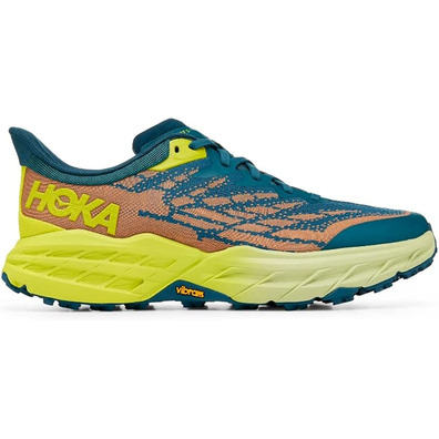 Chaussure Hoka Speedgoat 5 Bleu/lime/orange