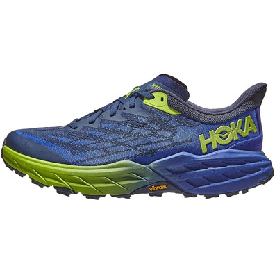 Chaussure Hoka Speedgoat 5 Bleu/Vert