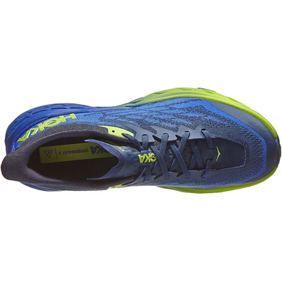 Chaussure Hoka Speedgoat 5 Bleu/Vert