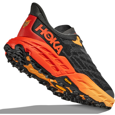 Chaussure Hoka Speedgoat 5 Gris/Orange