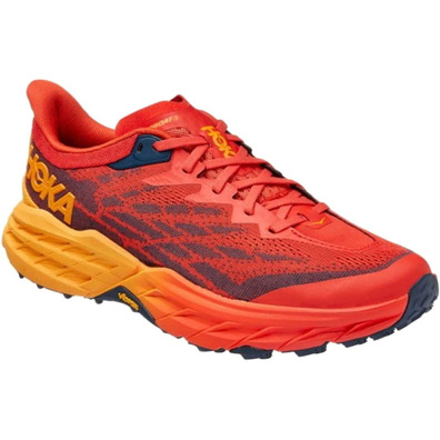 Chaussure Hoka Speedgoat 5 Rouge/Orange