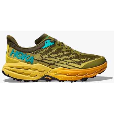 Chaussure Hoka Speedgoat 5 vert/citron vert