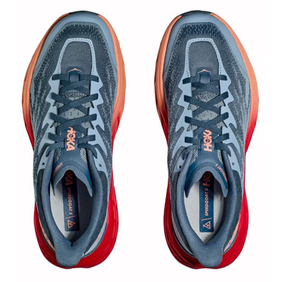 Chaussure Hoka Speedgoat 5 W Gris Acier/Corail