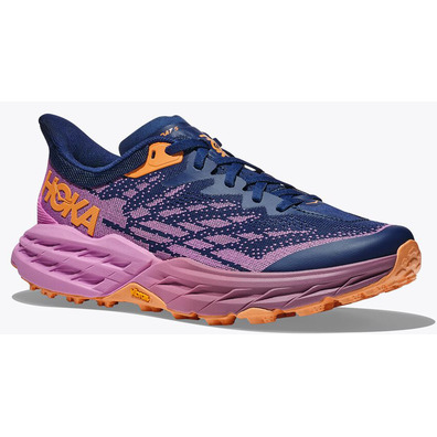 Chaussure Hoka Speedgoat 5 W Bleu Marine/Fuchsia