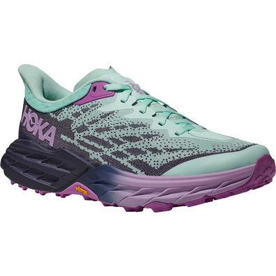 Chaussure Hoka Speedgoat 5 W Turquoise/Mauve