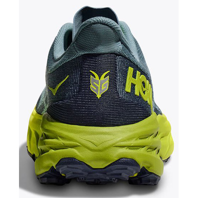 Chaussure Hoka Speedgoat 5 Large Bleu/Lime