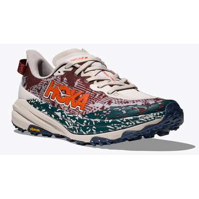 Chaussure Hoka Speedgoat 6 Marron/Blanc/Pétrole
