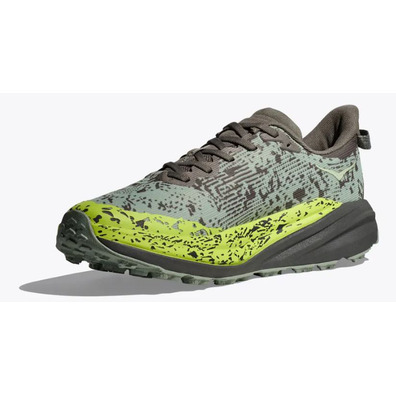 Chaussure Hoka Speedgoat 6 GTX Gris/Vert