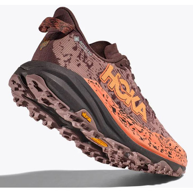 Chaussure Hoka Speedgoat 6 GTX W Marron/Corail