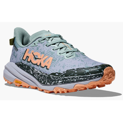 Chaussures Hoka Speedgoat 6 GTX W Jade/Corail