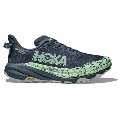 Chaussure Hoka Speedgoat 6 GTX W Marine/Vert