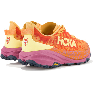 Chaussure Hoka Speedgoat 6 Rouge/Orange/Mauve