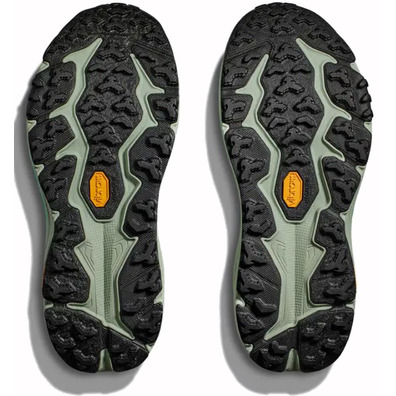 Chaussure Hoka Speedgoat 6 W Gris/Vert/Jaune